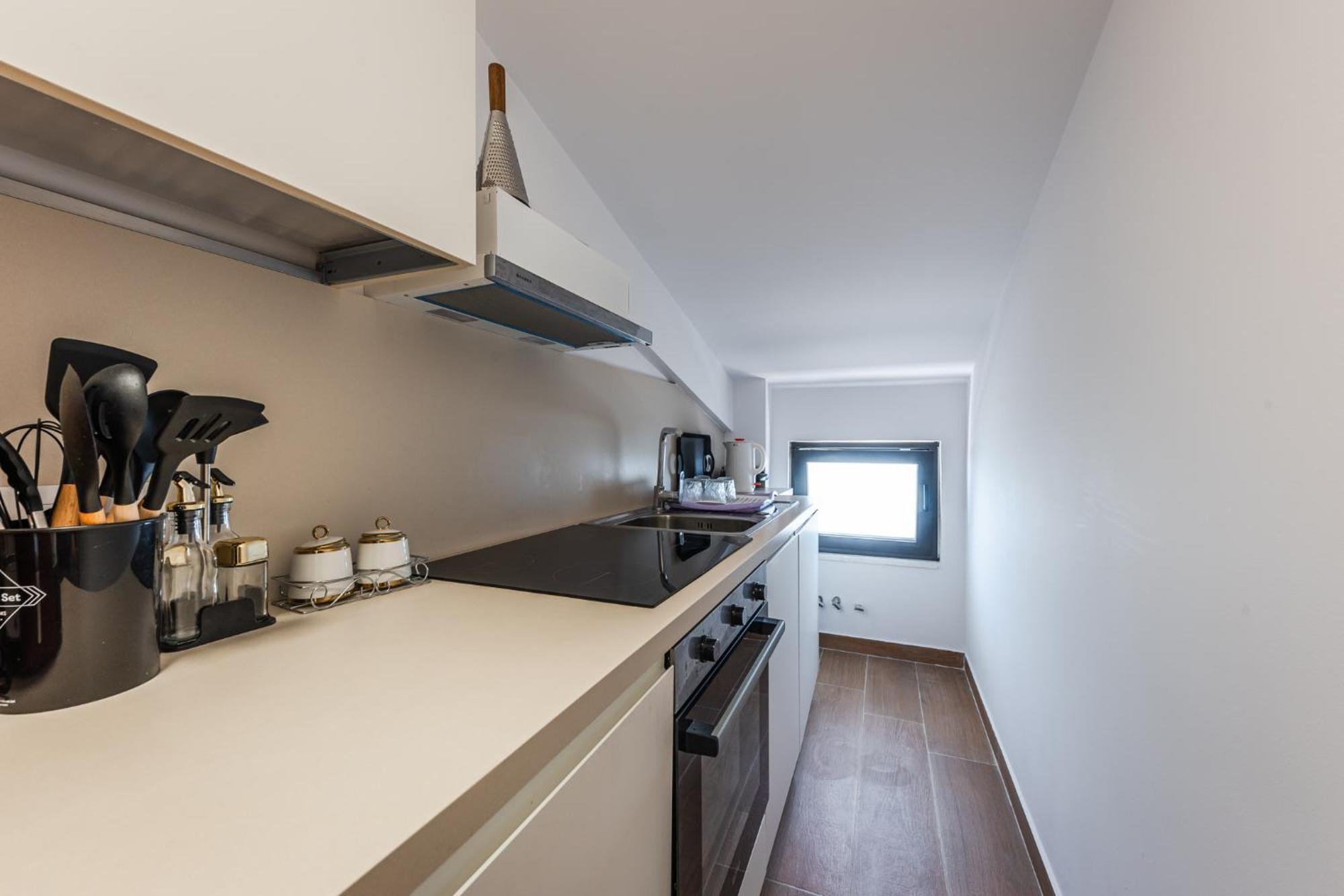 Sea View Apartments Eldo دراس الغرفة الصورة