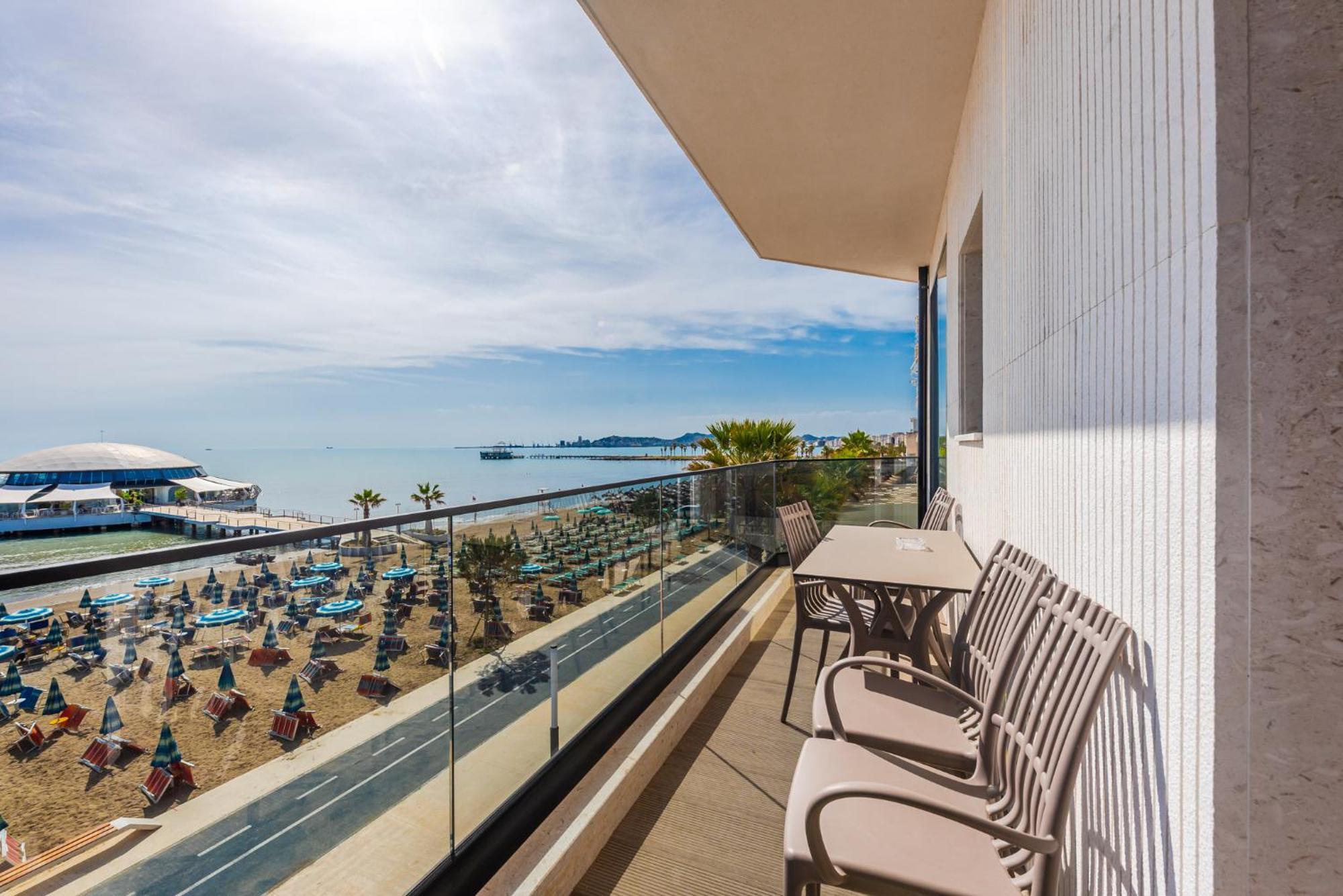 Sea View Apartments Eldo دراس الغرفة الصورة