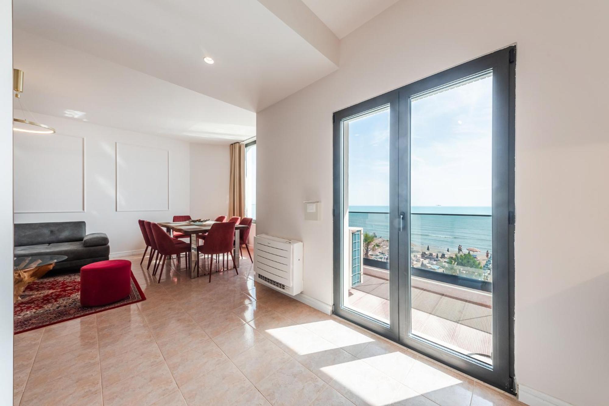 Sea View Apartments Eldo دراس الغرفة الصورة