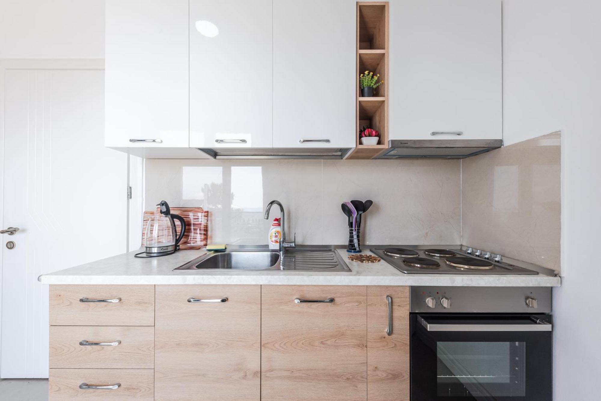 Sea View Apartments Eldo دراس الغرفة الصورة