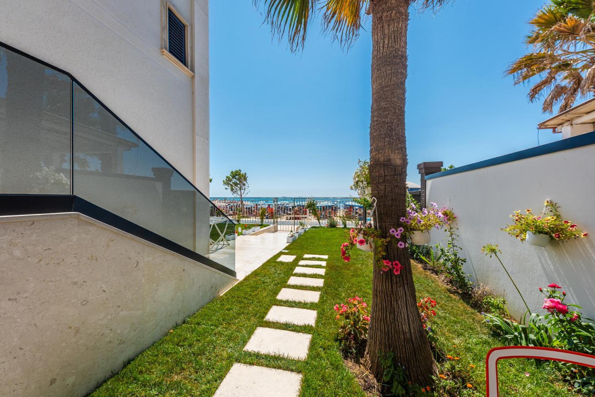 Sea View Apartments Eldo دراس الغرفة الصورة